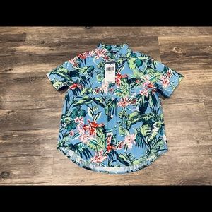 Boy size 4 Hawaiian polo shirt